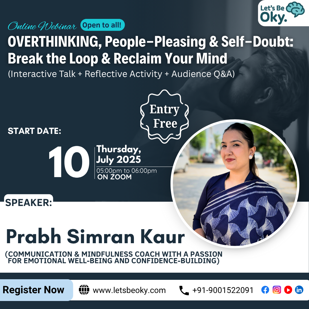 break overthinking people pleasing self doubt