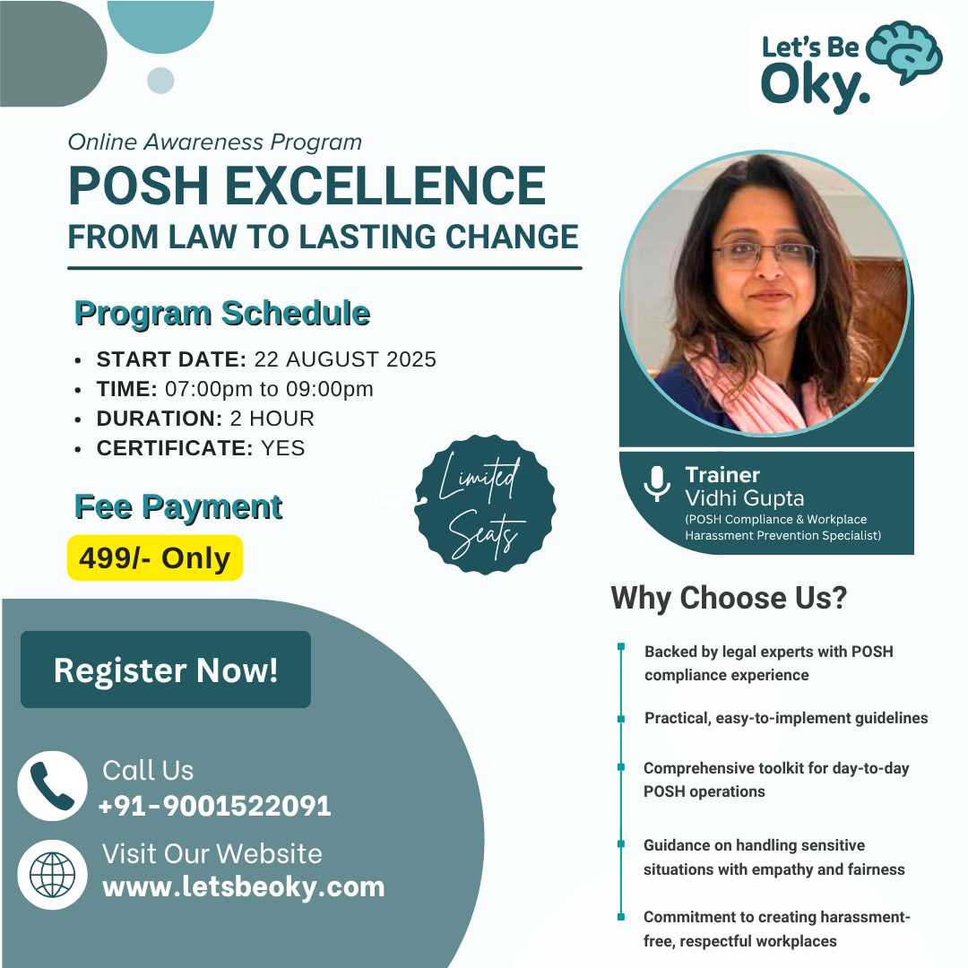 POSH Awareness Program 2025